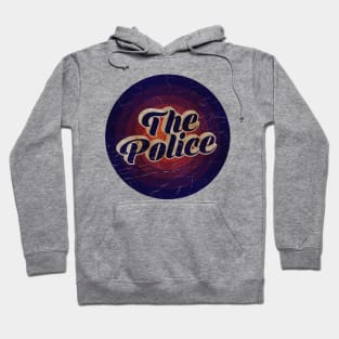 THE POLICE - VINTAGE BLURN CIRCLE Hoodie